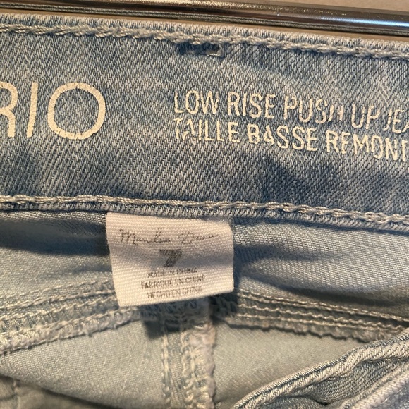 RIO Low- Rise PUSH UP skinny jeans - Picture 3 of 5